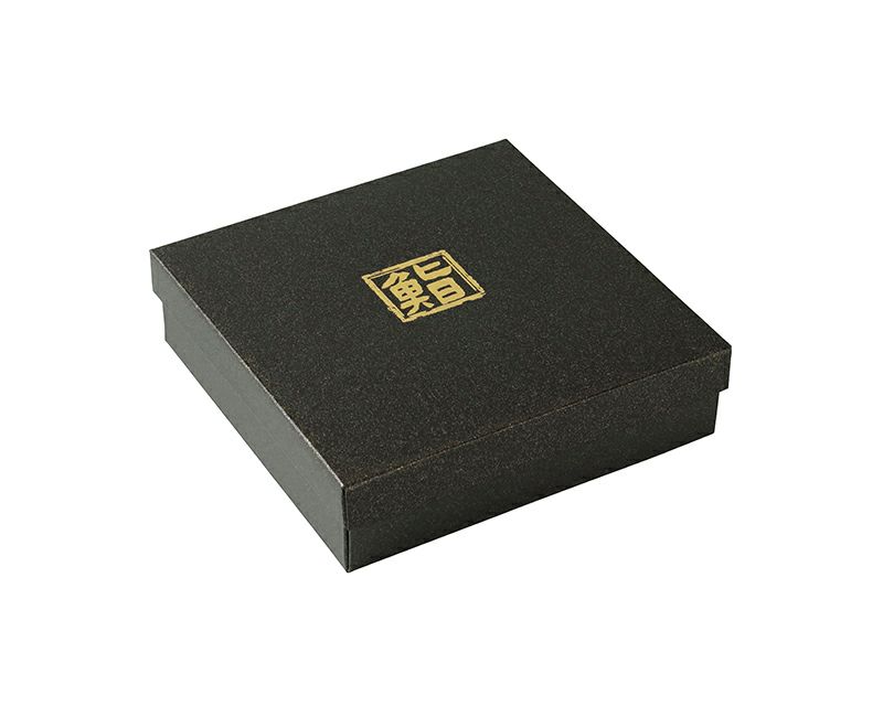 飯台・黒金砂目1号（1人用）｜紙製折箱なら大成パック｜通販｜寿司